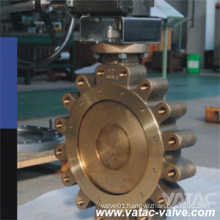 Center-Lined Lug/Full Lug/Flanged R. F A126 B&A216 Wcb Butterfly Valve Lever